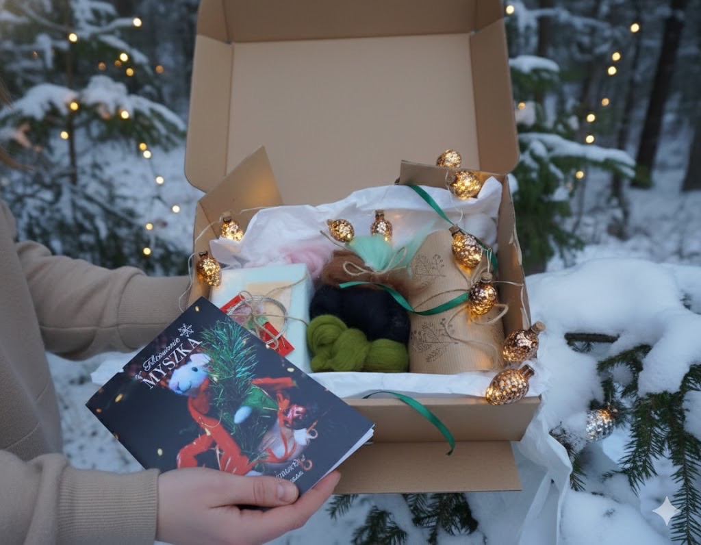 Cały zestaw - kurs świąteczna Myszka